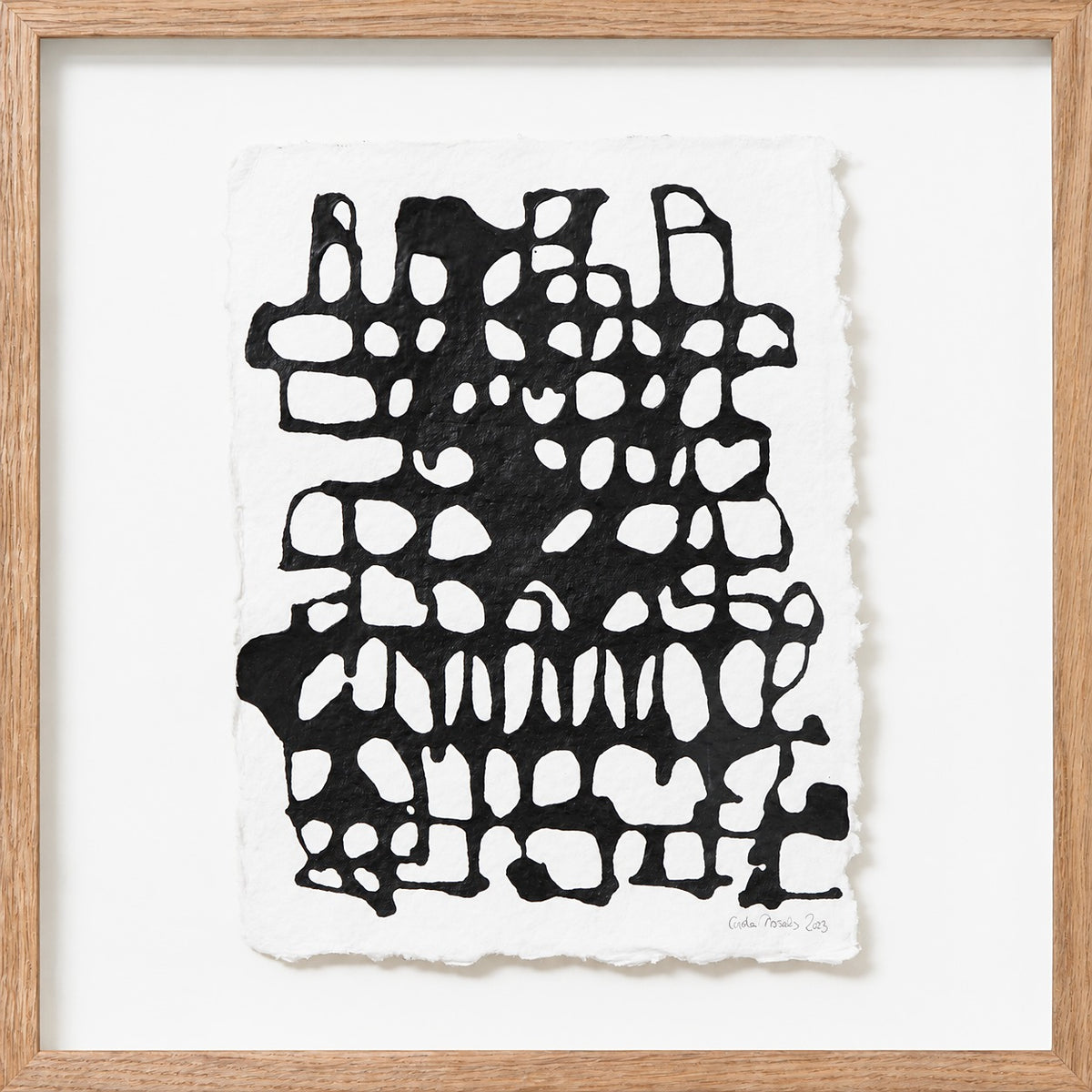 OD IS EA, obra original de Carola Morales