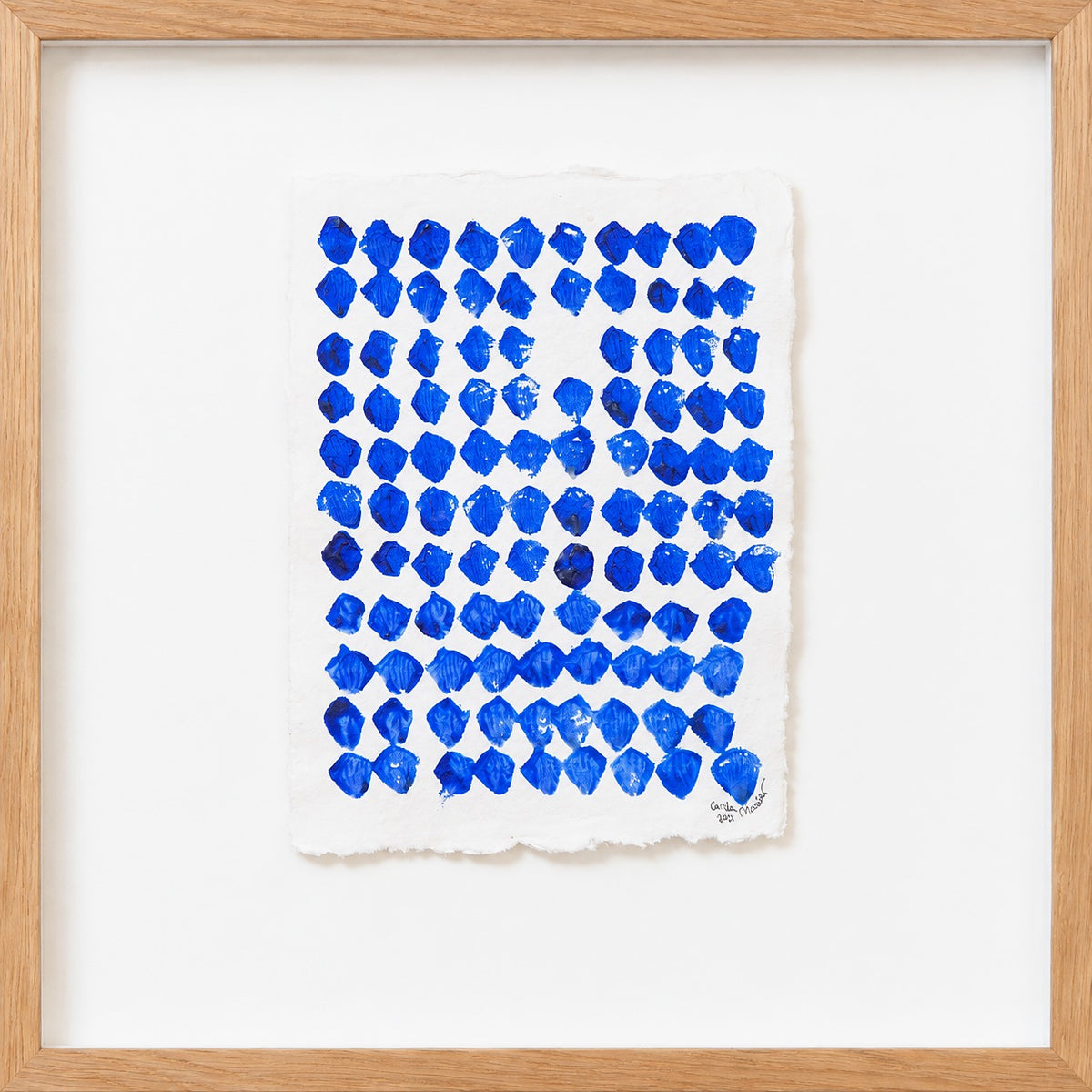ID EA, obra original de Carola Morales